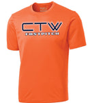 CTW Fastpitch design Dri-fit Short Sleeve Tee – Adult