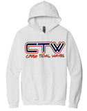 Crush Tidal Wave design hoodie – Adult