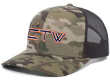 MULTICAM TRUCKER SNAPBACK CAP