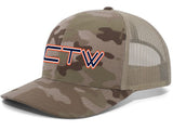 MULTICAM TRUCKER SNAPBACK CAP